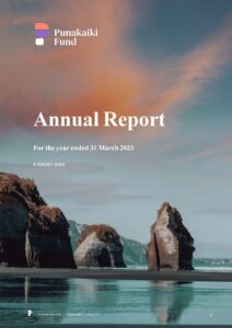 Cover Punakaiki Fund FY2023 Annual Report