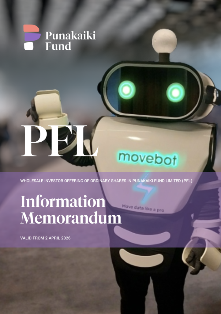 Punakaiki Fund Information Memorandum April 2026 Active Investor Plus Visa