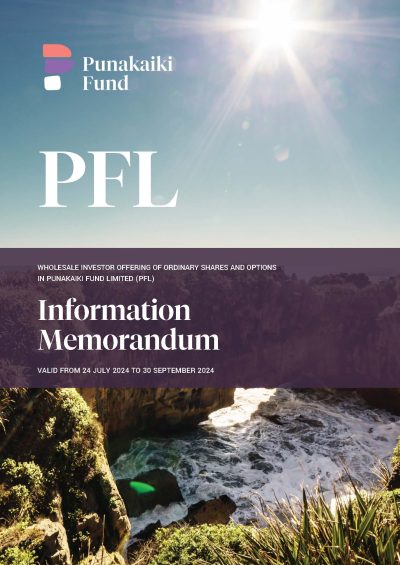 PFL September 2024 Wholesale Offer Information Memorandum